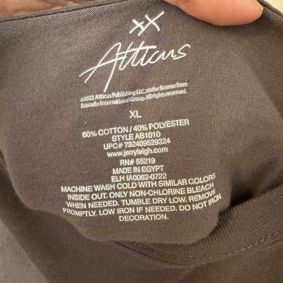 Atticus quote tee size XL - Picture 2 of 5